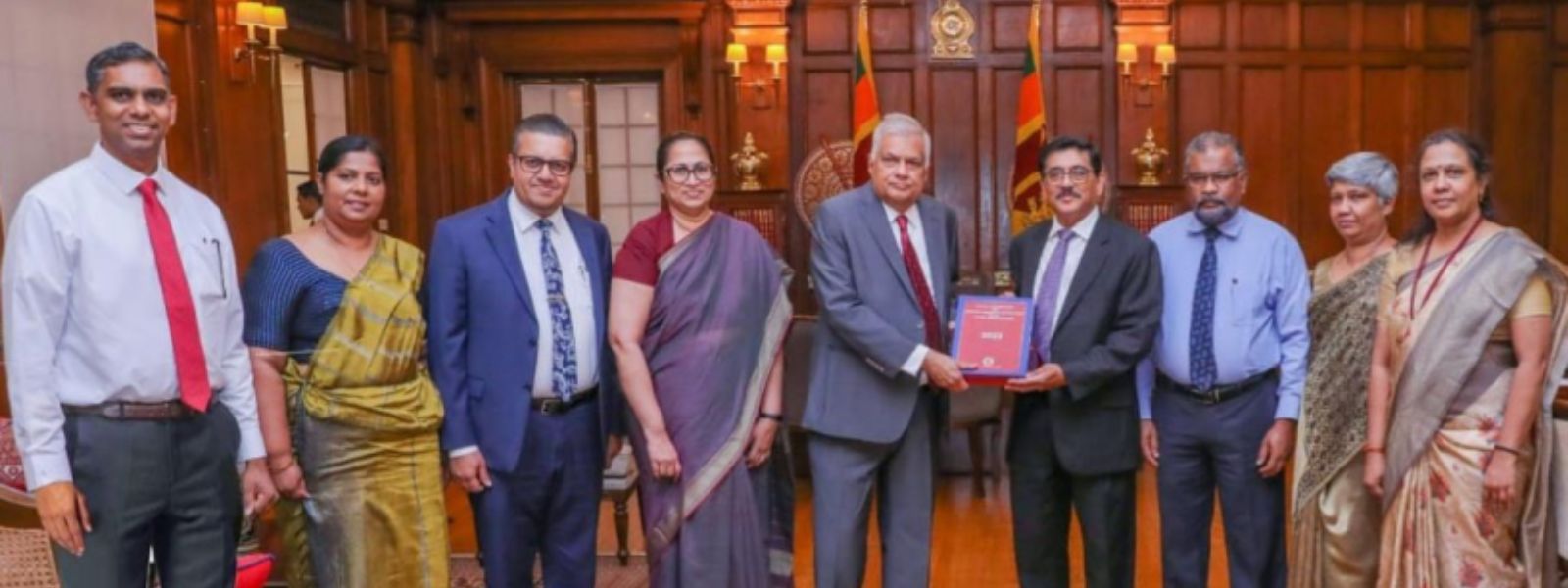 CBSL Submits 2023 Economic Review To President